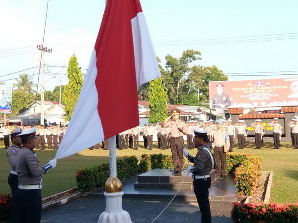 Kapolres Kampar Bacakan Amanat Menpora RI, Ini Isinya